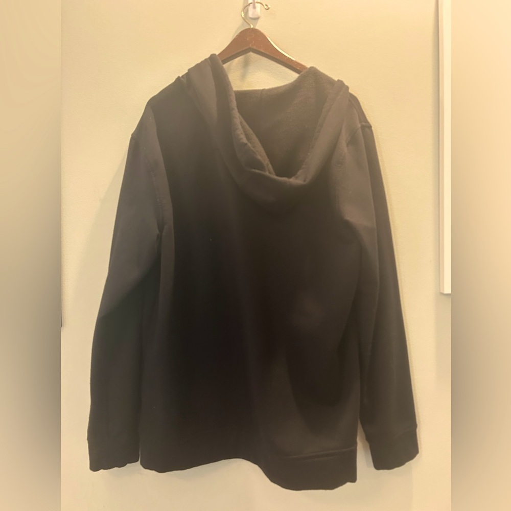 Moderna black full zip hoodie. Size L - Picture 4 of 8